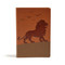 KJV One Big Story Bible, Brown Lion LeatherTouch by Holman Bible Publishers, 9781535990639