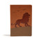 KJV One Big Story Bible, Brown Lion LeatherTouch (Connecting Christ Throughout God's Story) by Holman Bible Publishers, 9781535990639