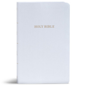 KJV Gift and Award Bible, White Imitation Leather (Holy Bible) by Holman Bible Publishers, 9781535990936