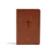 CSB Personal Size Bible, Brown LeatherTouch by CSB Bibles by Holman, 9781430070498