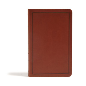 KJV Deluxe Gift Bible, Brown LeatherTouch by Holman Bible Publishers, 9781087702735