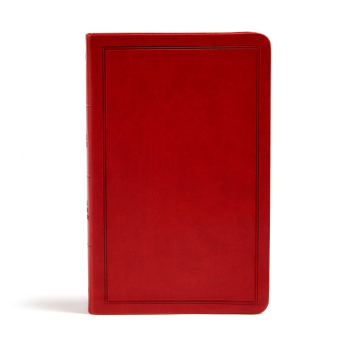 KJV Deluxe Gift Bible, Burgundy LeatherTouch by Holman Bible Publishers, 9781087702742