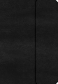 KJV Large Print Compact Reference Bible, Black LeatherTouch with Magnetic Flap by Holman Bible Publishers, 9781087702803
