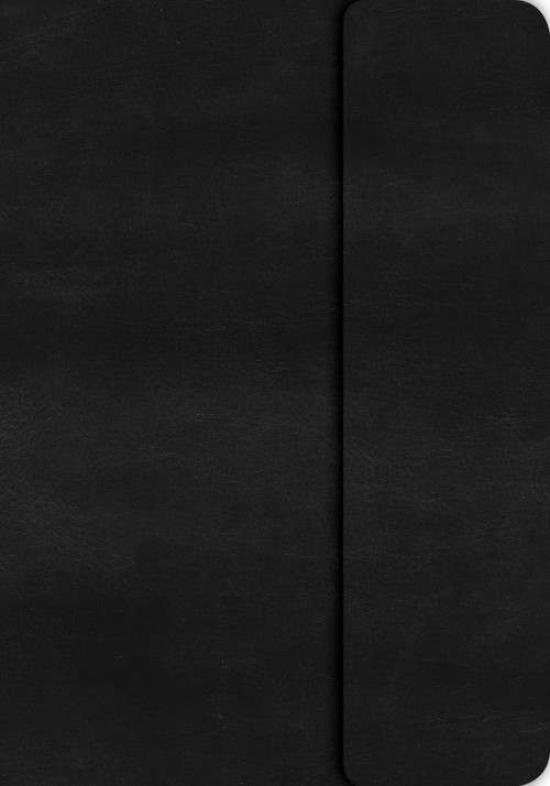 KJV Large Print Compact Reference Bible, Black LeatherTouch with Magnetic Flap by Holman Bible Publishers, 9781087702803