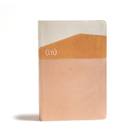 CSB (in)courage Devotional Bible, Desert/Mustard/Alabaster LeatherTouch, Indexed by (in)courage, CSB Bibles by Holman, Denise J. Hughes, 9781087721910