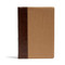 KJV Rainbow Study Bible, Brown/Tan LeatherTouch by Holman Bible Publishers, 9781087722030