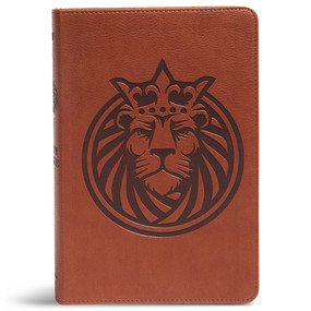 KJV Kids Bible, Lion LeatherTouch by Holman Bible Publishers, 9781087710914