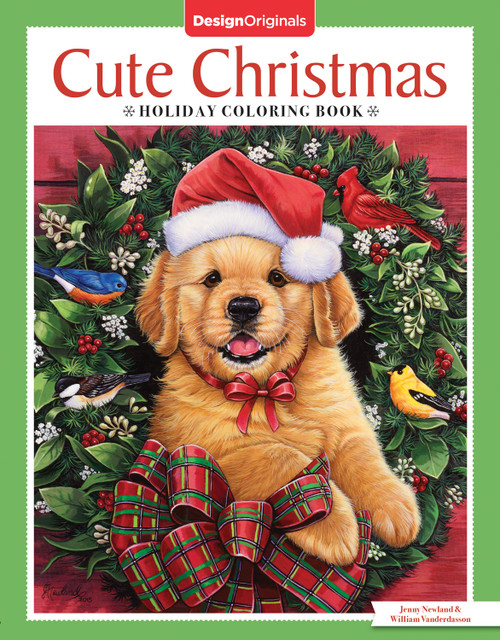 Cute Christmas Holiday Coloring Book by Jenny Newland, William Vanderdasson, 9781497203754