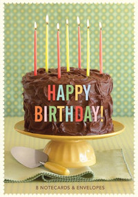 Happy Birthday Notecards by Annabelle Breakey, 9781452101972