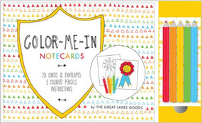 Color-Me-In Notecards by Rose Lazar, 9781452102573