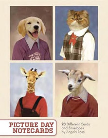 Picture Day Notecards (Gift for Animal Lovers, Funny Stationery, Notecards with Cute Animals) by Angela Rossi, 9781452118390