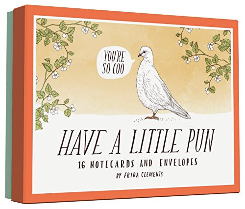 Have a Little Pun (16 Notecards and Envelopes) by Frida Clements, 9781452144177