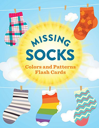 Missing Socks Colors and Patterns Flash Cards by Chronicle Books, Nick Lu, 9781452150291