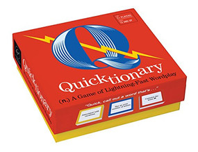 Quicktionary (A Game of Lightning-fast Wordplay) by Forrest-Pruzan Creative, 9781452159218