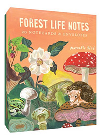 Forest Life Notes (20 Notecards & Envelopes (Cute Office Supplies, Cute Desk Accessories, Back to School Supplies)) by Nathalie Lete, 9781452164786