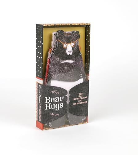 Bear Hugs Notecards ((Cute Notecards, Notecards for Friends, Artistic Notecards with Envelopes)) by Chronicle Books, 9781452168616