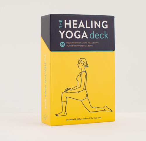 The Healing Yoga Deck (60 Poses and Meditations to Alleviate Pain and Support Well-Being (Deck of Cards with Yoga Poses for Healing, Yoga for Health and Wellness, Meditation and Exercises for Pain Relief)) (Miniature Edition) by Olivia H. Miller, 9781452171357