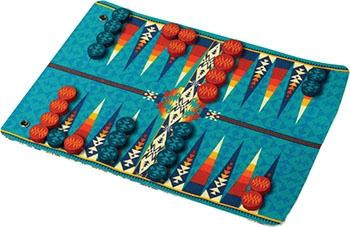 Pendleton Backgammon (Travel-Ready Roll-Up Game (Camping Games, Gift for Outdoor Enthusiasts)) by Pendleton Woolen Mills, 9781452172576