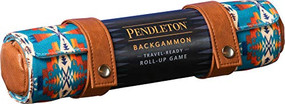 Pendleton Backgammon (Travel-Ready Roll-Up Game (Camping Games, Gift for Outdoor Enthusiasts)) by Pendleton Woolen Mills, 9781452172576
