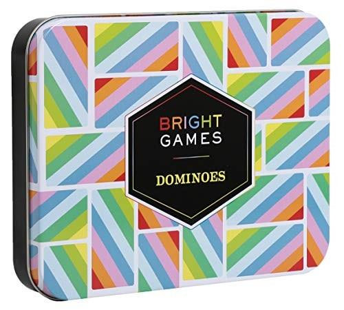 Bright Games Dominoes ((Dominoes Set, Dominoes Game, Family Game Night Games)) by Chronicle Books, 9781452172996