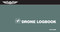 Drone Logbook by ASA Staff, 9781619549982