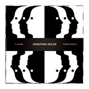 Jonathan Adler Atlas Layered Wood Puzzle by Galison, Jonathan Adler, 9780735365957