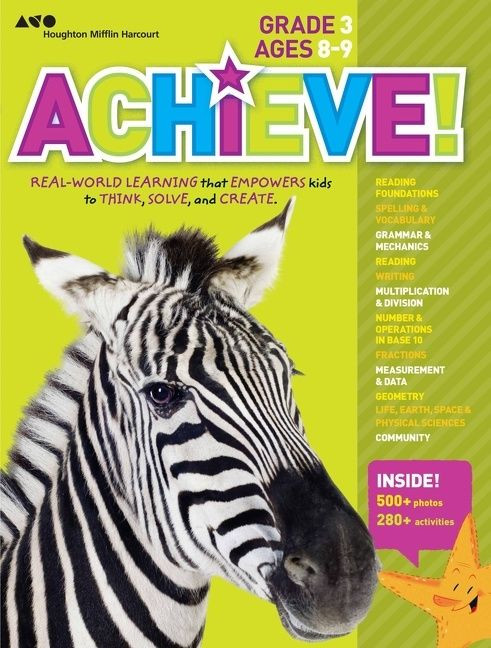 Achieve! Grade 3 (Think. Play. Achieve!) by The Learning Company, 9780544372412