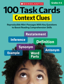 100 Task Cards: Context Clues by Carol Ghiglieri, 9781338603170