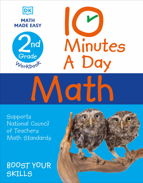 10 Minutes a Day Math, 2nd Grade by DK, 9780744031386