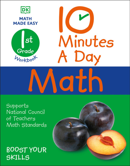 10 Minutes a Day Math, 1st Grade by Carol Vorderman, 9780744031379