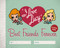 I Love Lucy: Best Friends Forever (A Fill-In Book) by Elisabeth Edwards, 9780762471782