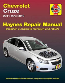 Chevrolet Cruze Haynes Repair Manual (2011 thru 2019 - Based on a complete teardown and rebuild) by Editors of Haynes Manuals, 9781620923825