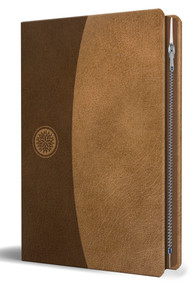 Biblia Reina Valera 1960 Tamaño grande, letra grande piel canela con cremallera / Spanish Holy Bible RVR 1960. Large Size Large Print Brown Leather .. by Reina Valera Revisada 1960, 9781644732205