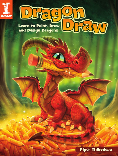 Dragon Draw (Learn to Paint, Draw and Design Dragons) by Piper Thibodeau, 9781440354267