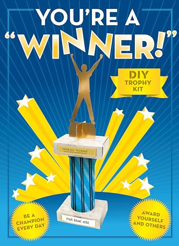 You're a Winner! (DIY Trophy Kit) by Chronicle Books, 9781452114361
