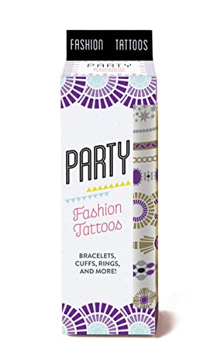 Party Fashion Tattoos by Chronicle Books, 9781452138213