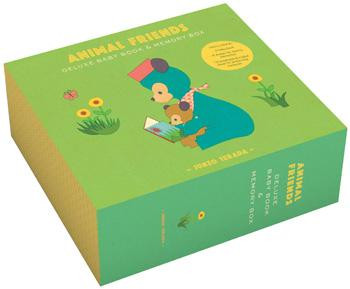 Animal Friends Deluxe Baby Book & Memory Box by Junzo Terada, 9781452139180