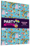 Party Animals! Wrapping Paper (12 sheets + 24 gift tags!) by Chronicle Books, 9781452142869
