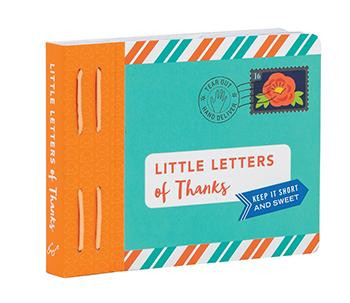 Little Letters of Thanks ((Thankful Gifts, Personalized Thank You Cards, Thank You Notes)) (Miniature Edition) by Lea Redmond, 9781452165981