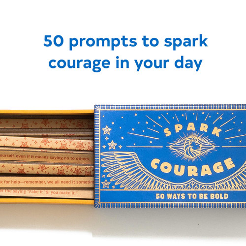 Spark Courage (50 Ways to Be Bold (Graduate Gift to Inspire Ideas, Life Changes Gift)) (Miniature Edition) by Chronicle Books, 9781452178196