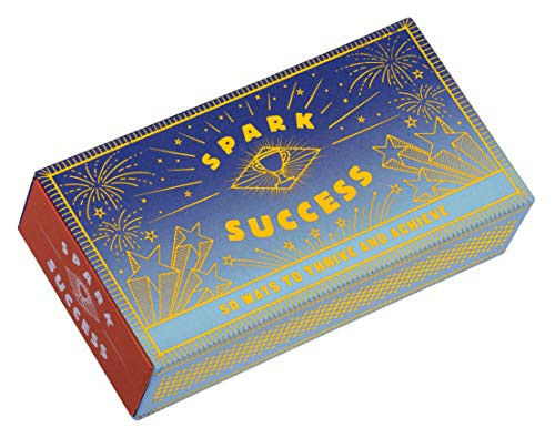 Spark Success (50 Ways to Thrive and Achieve (Motivational Ideas for Productivity and Achievement, Matchbox with Prompts for Career and Life Success)) by Chronicle Books, 9781452182971
