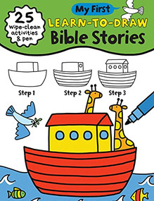 My First Learn-To-Draw: Bible Stories ((25 Wipe Clean Activities + Dry Erase Marker)) by Anna Madin, Charlotte Pepper, 9781728234403