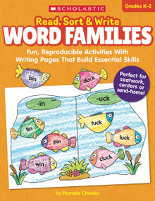 Read, Sort & Write: Word Families by Pamela Chanko, 9781338606508
