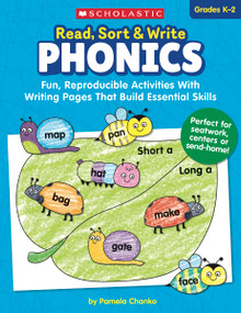 Read, Sort & Write: Phonics by Pamela Chanko, 9781338606485