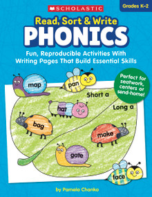 Read, Sort & Write: Phonics by Pamela Chanko, 9781338606485
