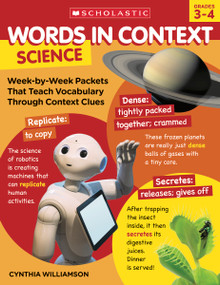 Words in Context: Science by Cynthia Williamson, 9781338285659