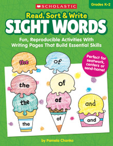 Read, Sort & Write: Sight Words by Pamela Chanko, 9781338606492