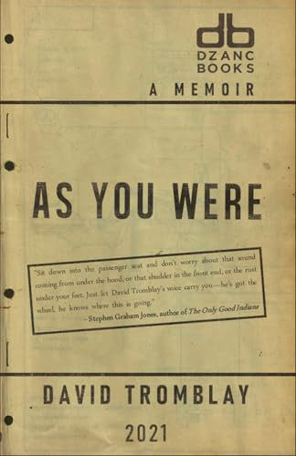 As You Were by David Tromblay, 9781950539222