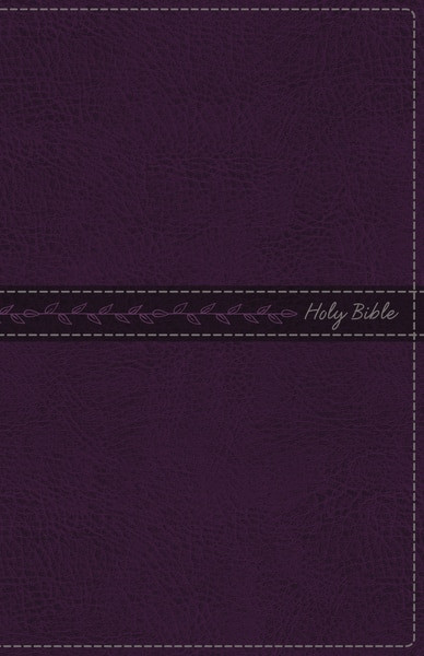 KJV, Thinline Bible, Leathersoft, Purple, Thumb Indexed, Red Letter, Comfort Print (Holy Bible, King James Version) by Thomas Nelson, 9780785217633