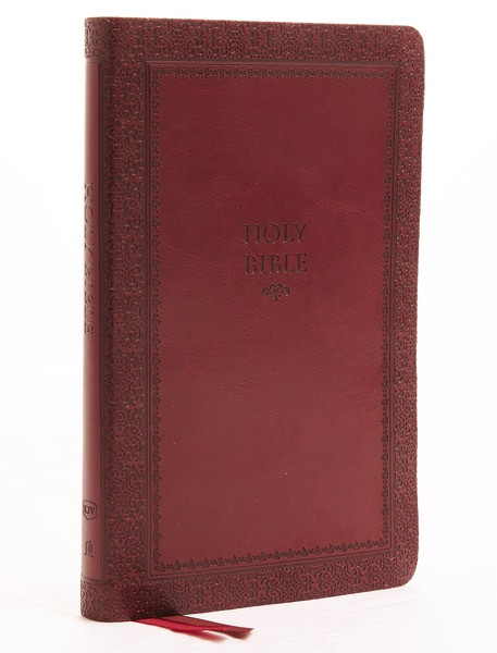 KJV, Thinline Bible, Leathersoft, Red, Thumb Indexed, Red Letter, Comfort Print (Holy Bible, King James Version) by Thomas Nelson, 9780785218524